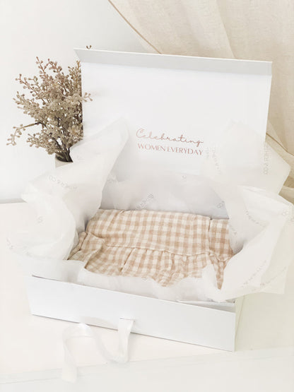 Gift Box White | Esther & Co Gift Wrapping
