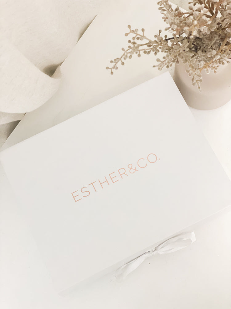 Gift Box White | Esther & Co Gift Wrapping