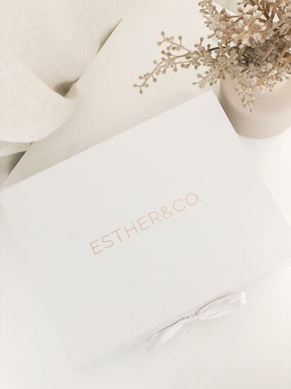 Gift Box White | Esther & Co Gift Wrapping