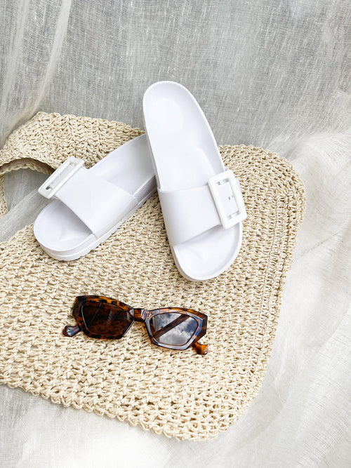 Summer Slides | Women's Open Toe Slide Sandals