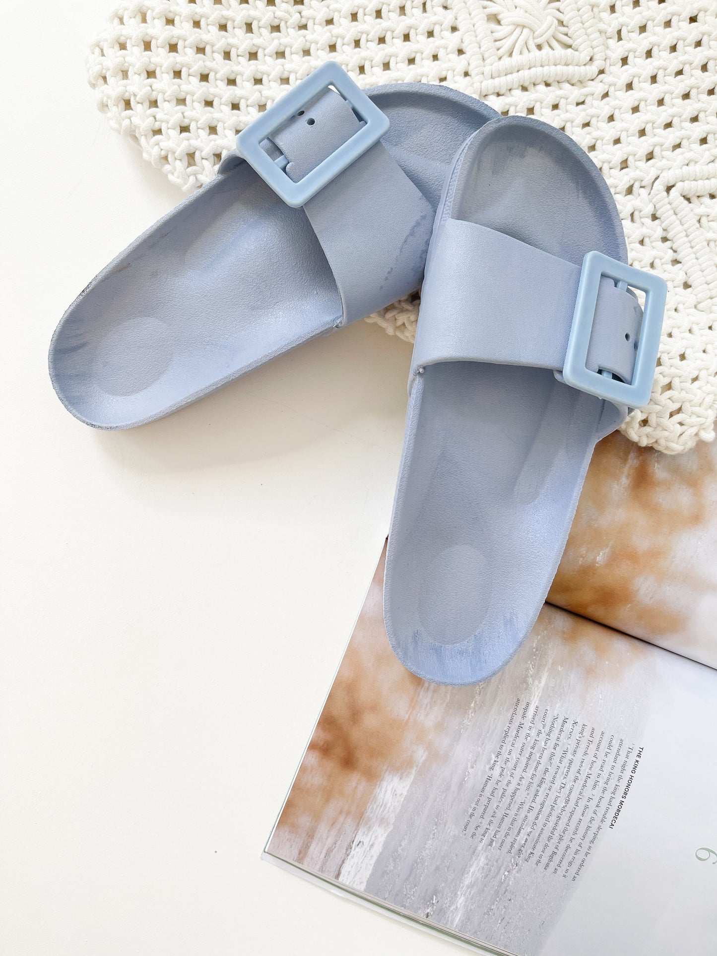Summer Slides | Women's Open Toe Slide Sandals