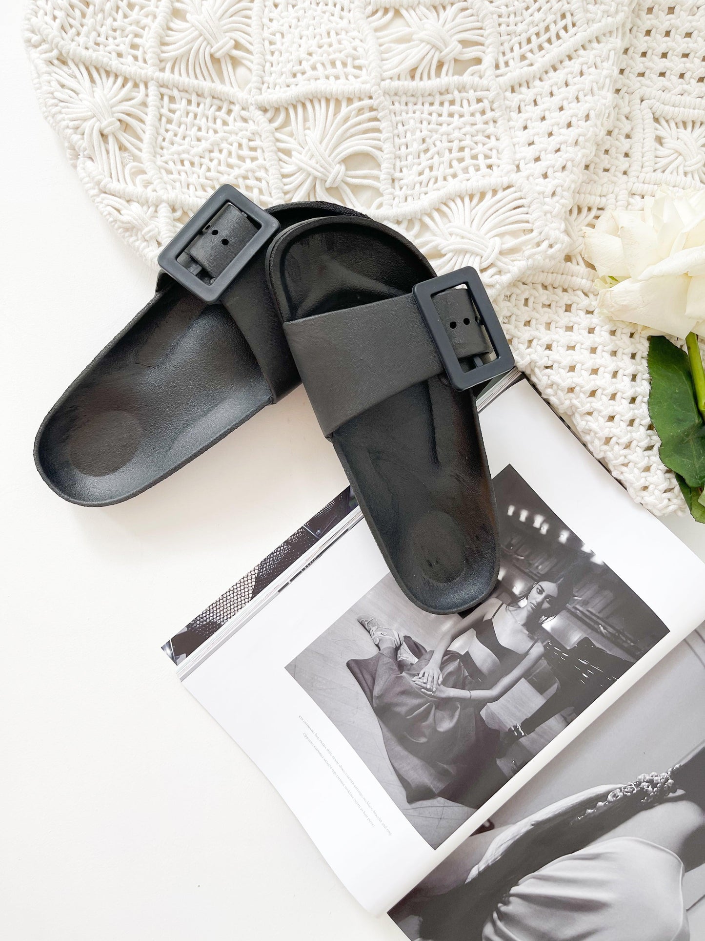 Summer Slides | Women's Open Toe Slide Sandals