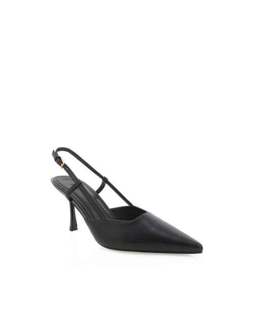 Isabel Black Heels | Women's Pointed Stiletto Pumps