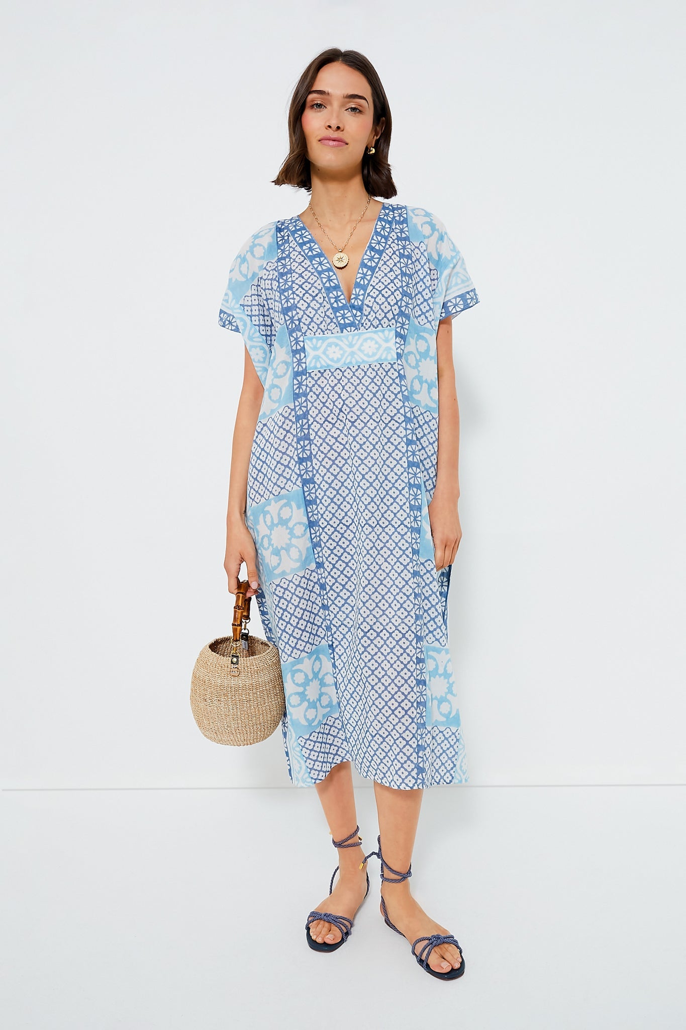 Blue Daughters Caftan
