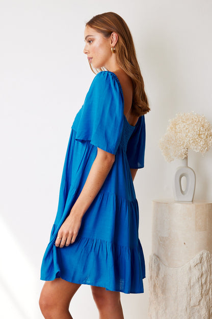 Jody Blue Dress | Women's A-Line Mini Dress