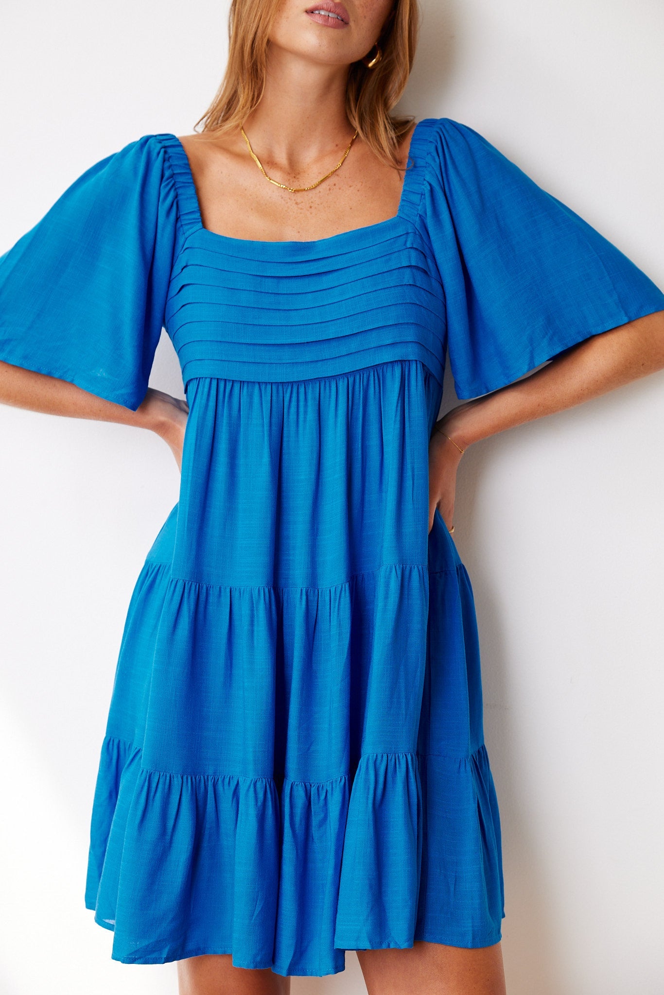 Jody Blue Dress | Women's A-Line Mini Dress