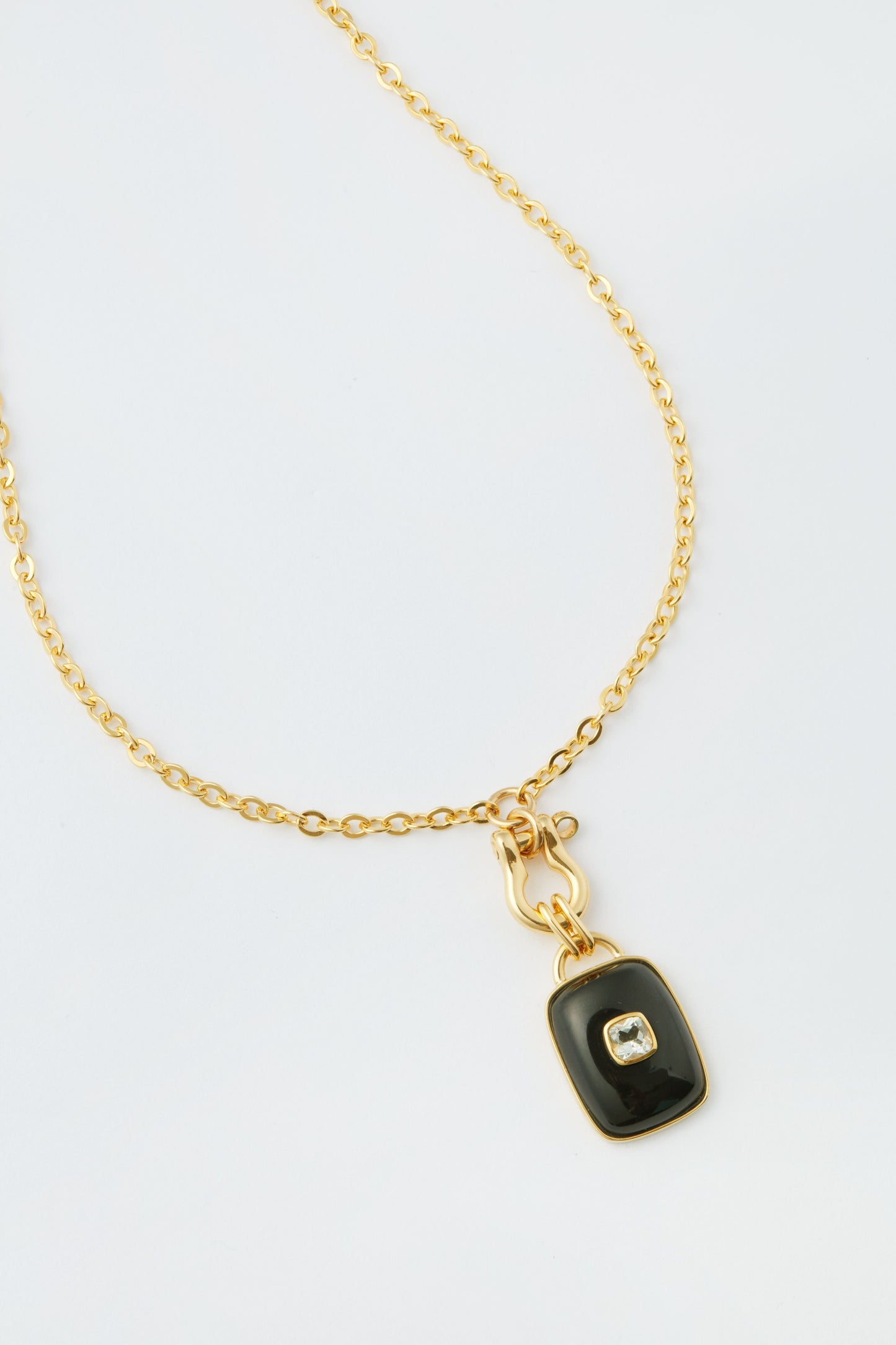 Black Ancient City Necklace