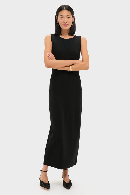 Black Kingston Knit Dress