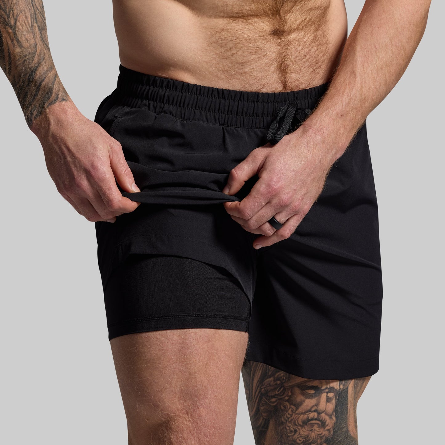 Deep Dive Swim Short (Black)
