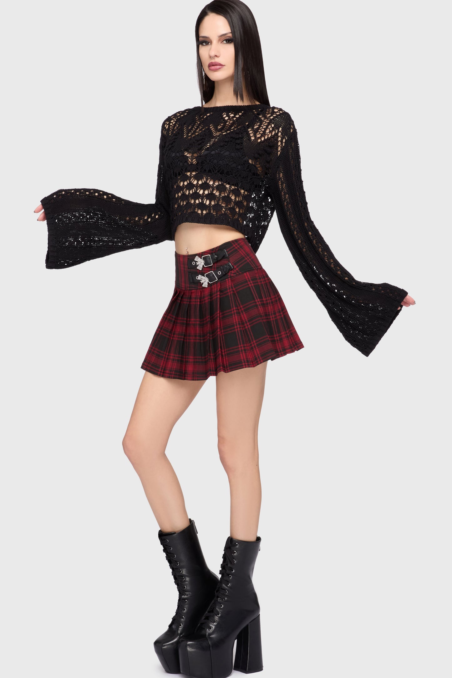 Midnight Vale Cropped Sweater
