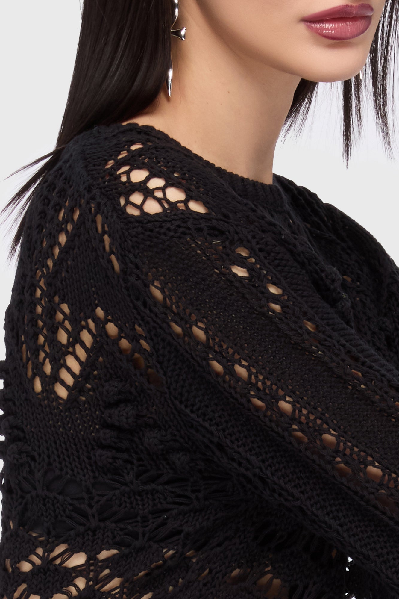 Midnight Vale Cropped Sweater