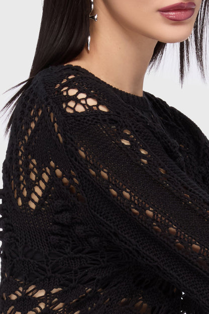Midnight Vale Cropped Sweater