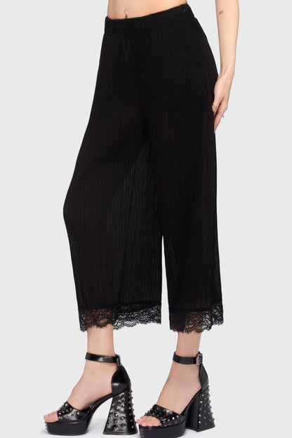 Midnight Vale Pleated Trousers