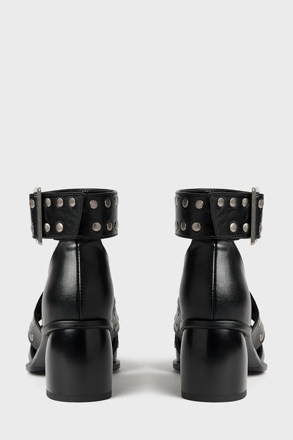 Midnight Vale Studded Heels