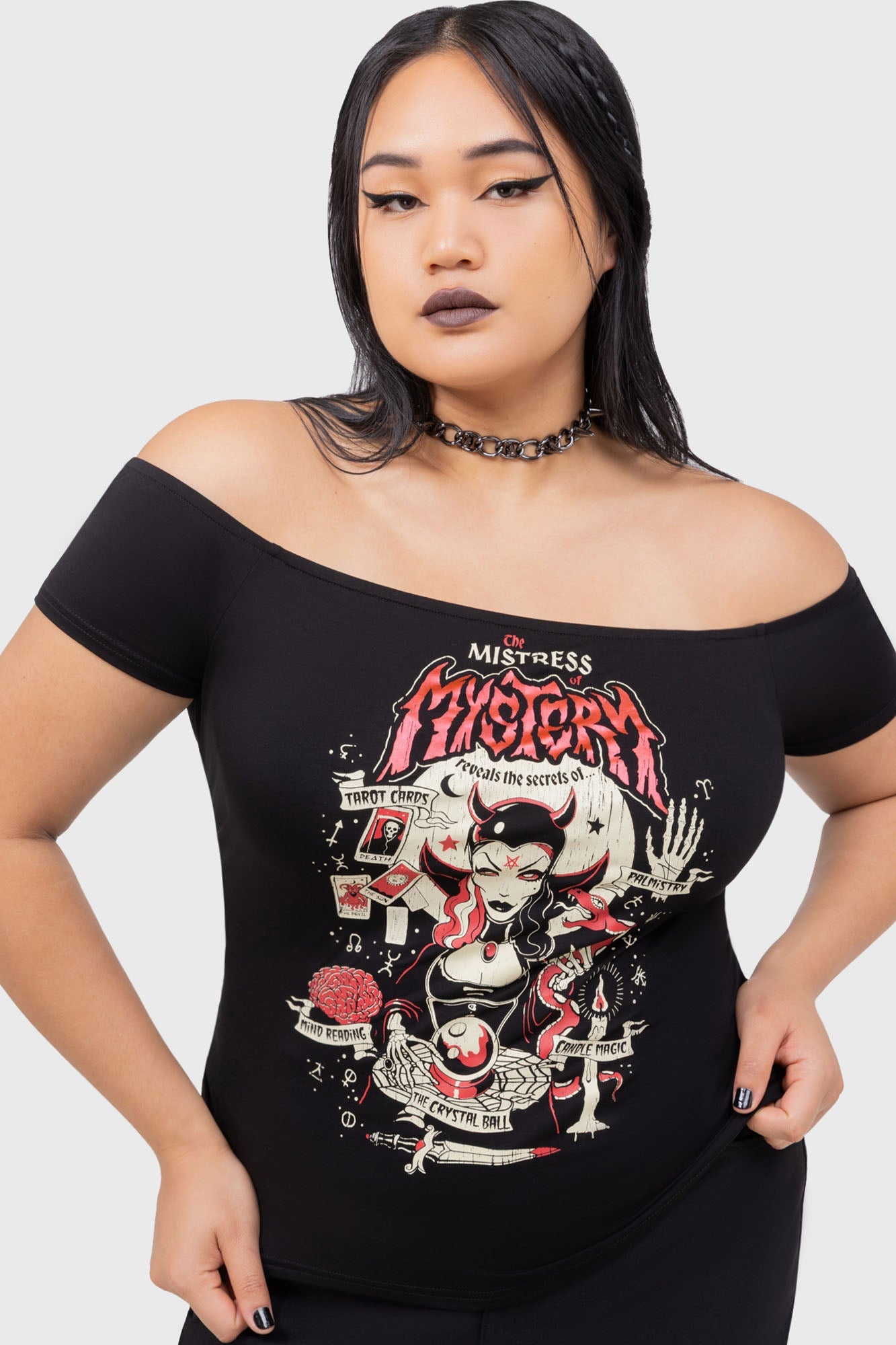 Mistress Mistery Bardot Top