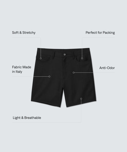 Men's Merino Travel Shorts