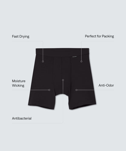 Men's Merino Wool Boxer Briefs