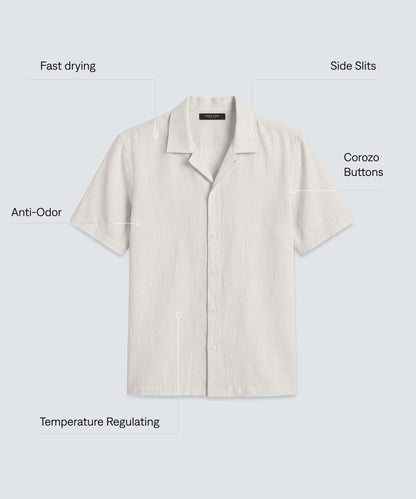 Men’s Merino Linen Tropical Shirt