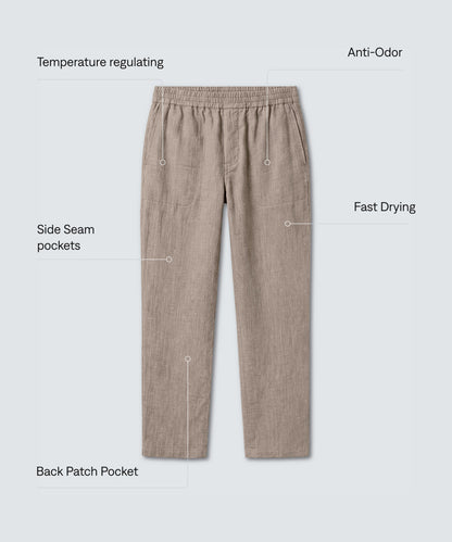 Men’s Merino Linen Beach Pants