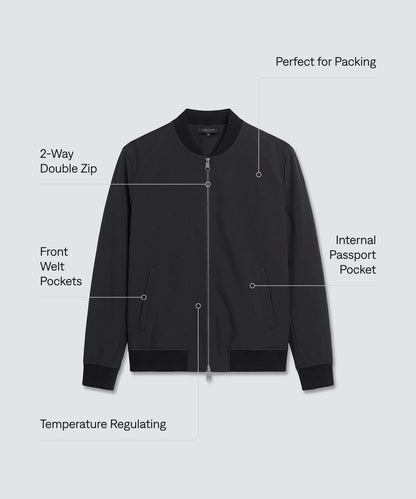 Men's Merino Transit Bomber