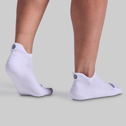 Performance Ankle Sock 2-Pack (Black/White)
