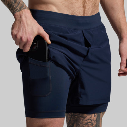 Versatile Short w/ Compression 5" (BP Navy)