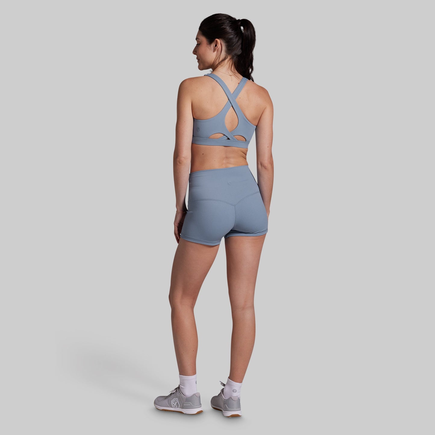 New Heights Booty Short Set (Granite)