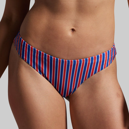 Sun Seeker Cheeky Thong (Stripes)