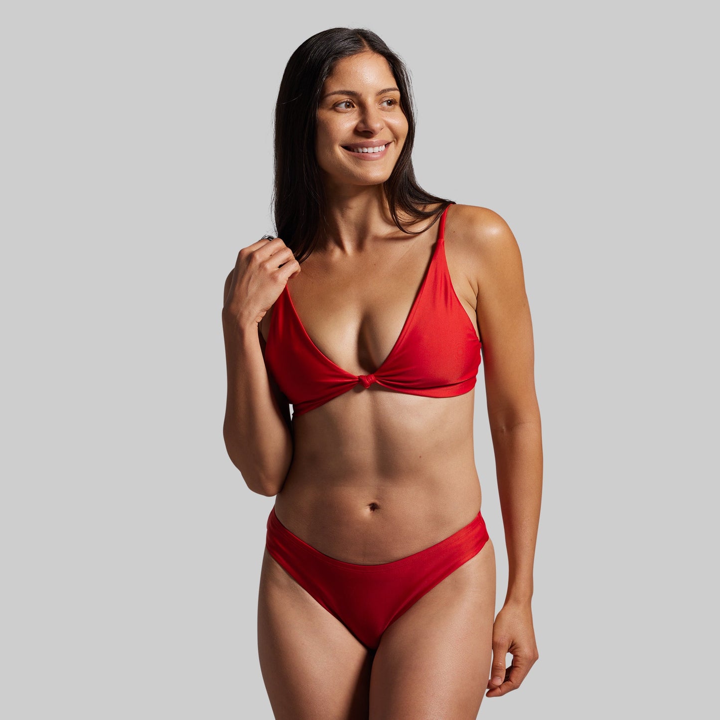 Sun Seeker Cheeky Thong (Bright Red)