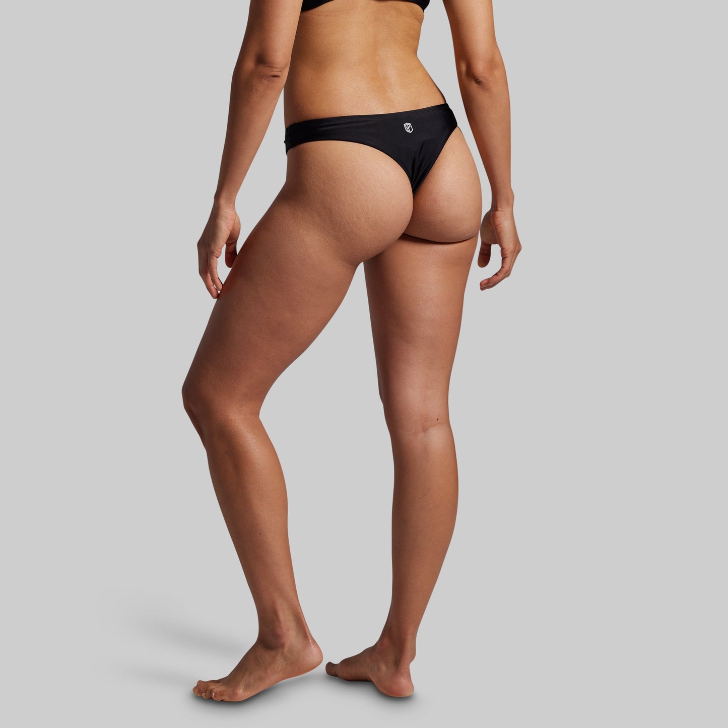 Sun Seeker Cheeky Thong (Black)