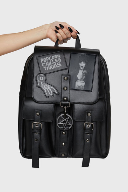 Popcorn, Chills And Thrills Backpack