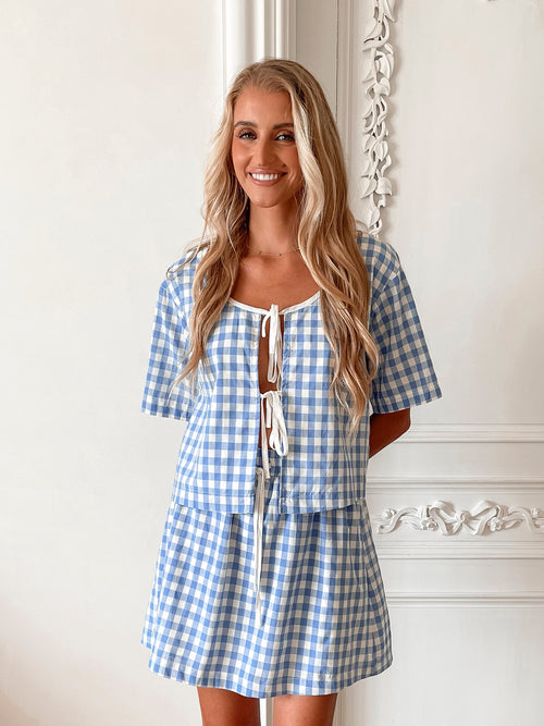 Revan Set | Women's Two Piece Top and Skirt Set
