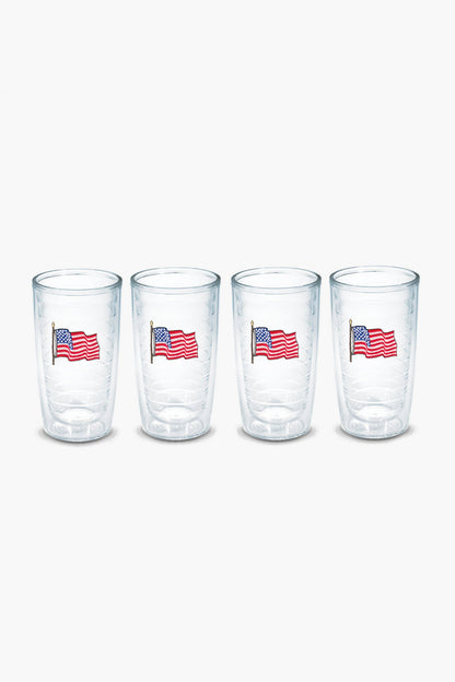 American Flag Tumblers (Set of 4)