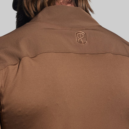 Long Sleeve Op Top (Coyote Brown)