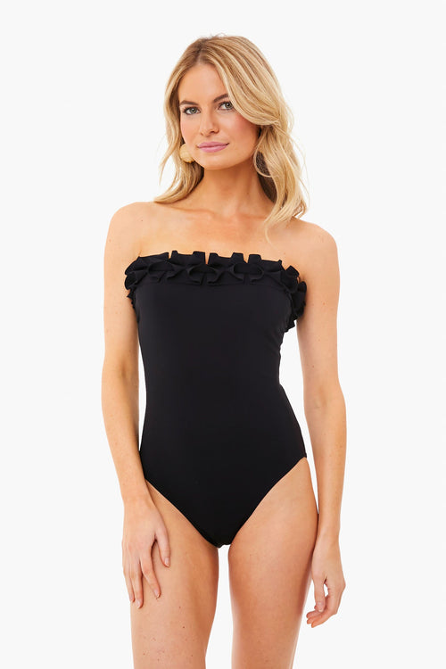 Black Ellery Bandeau One Piece