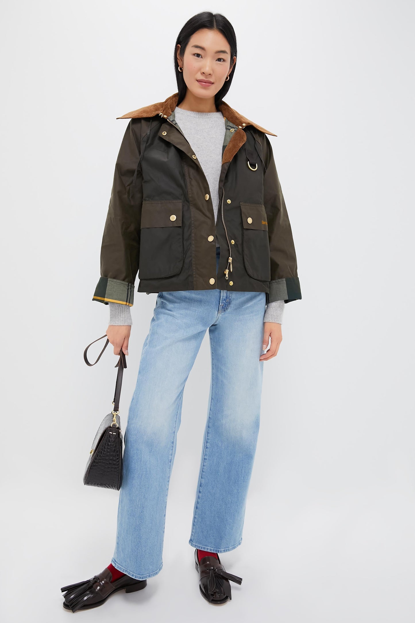 Archive Olive Reighton Wax Jacket