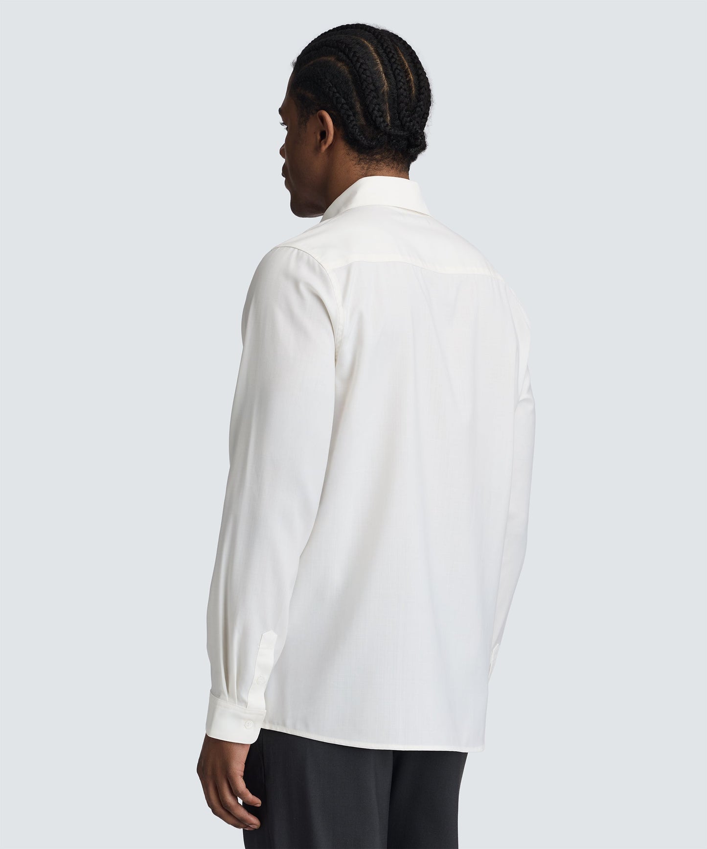 Men's Merino Poplin Button-Up