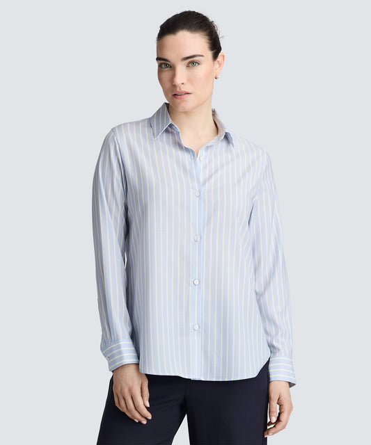 Women's Merino Poplin Button-Up