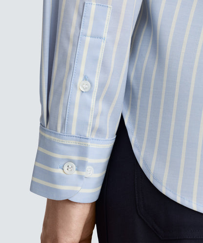 Women's Merino Poplin Button-Up