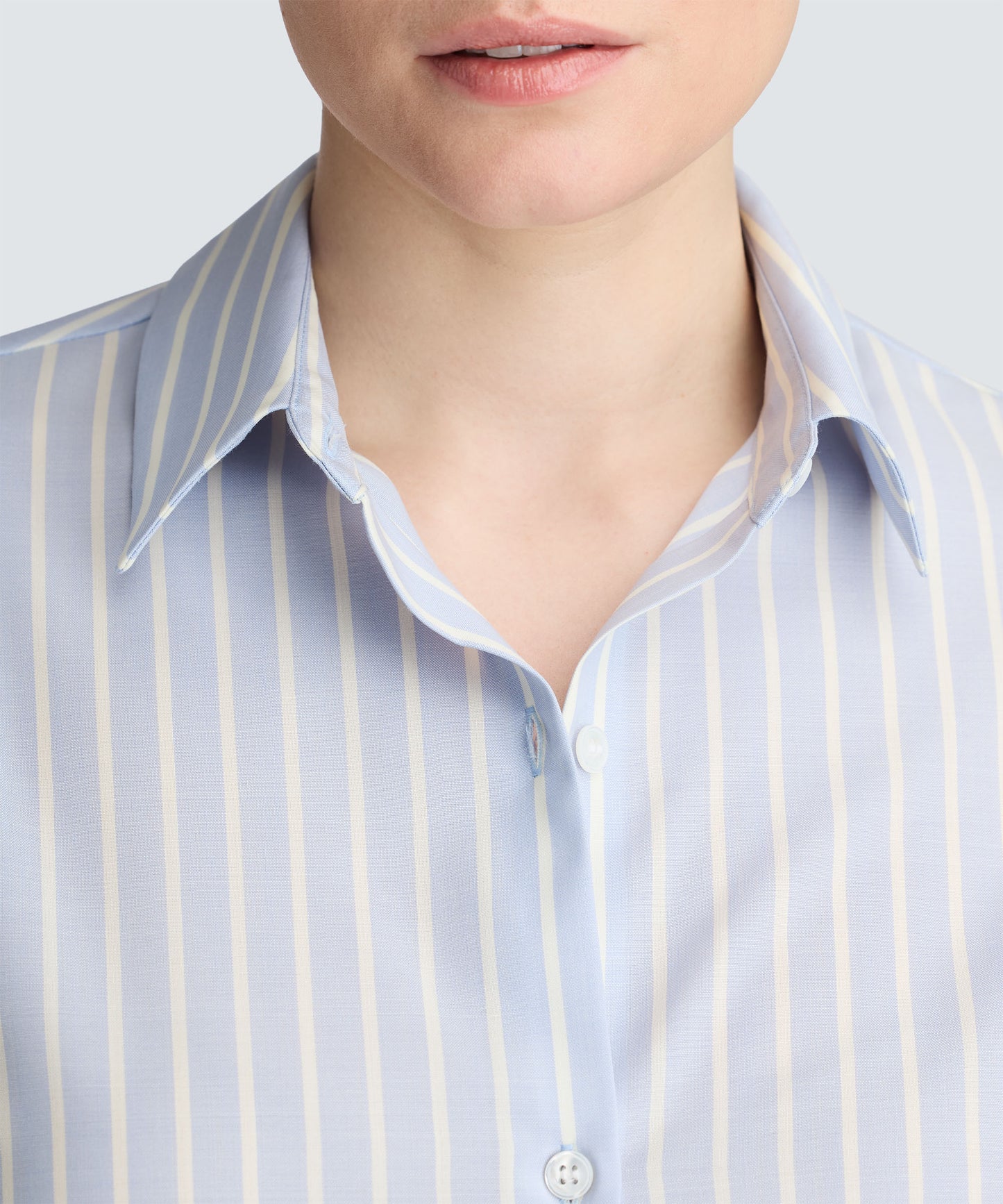 Women's Merino Poplin Button-Up