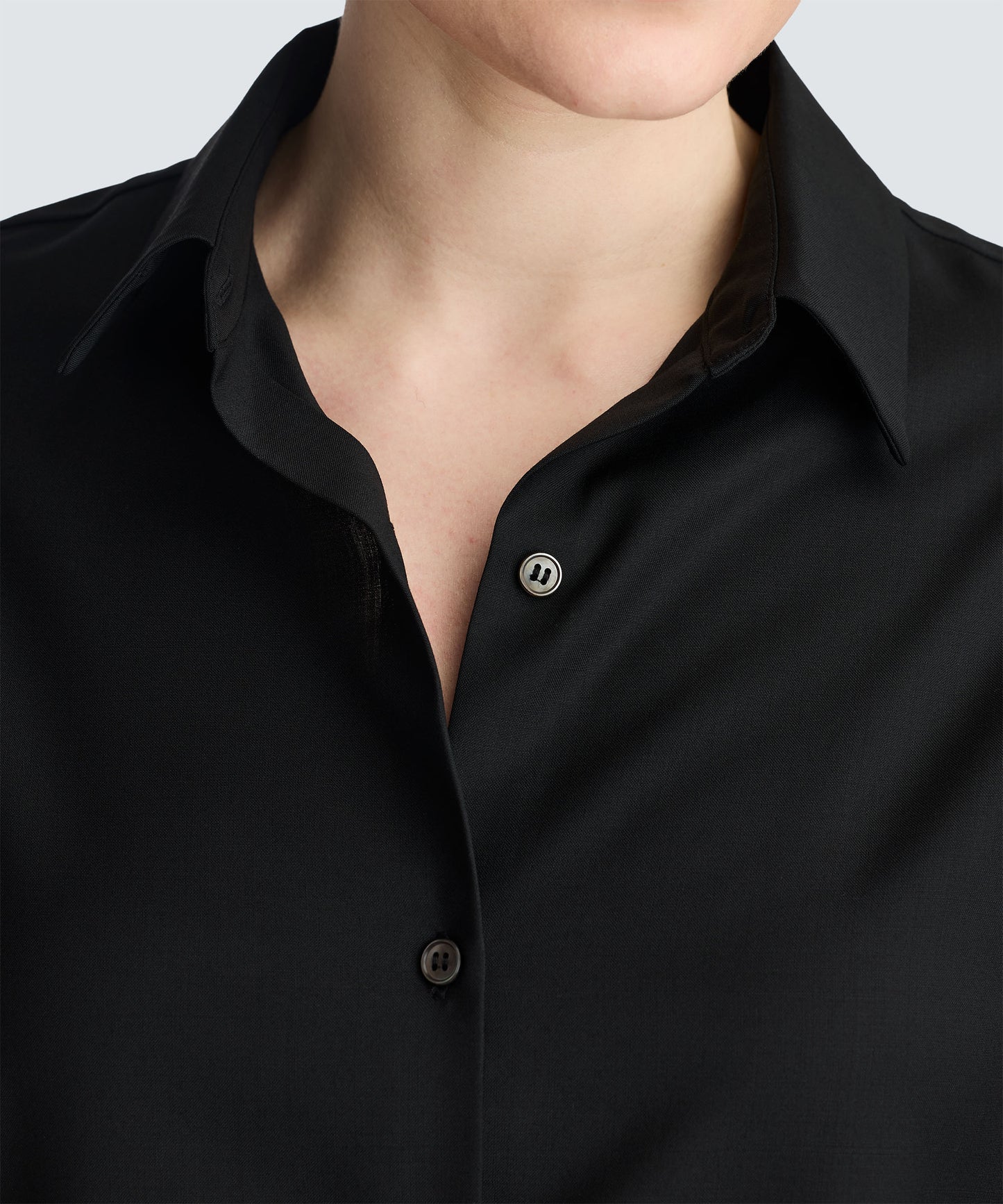 Women's Merino Poplin Button-Up