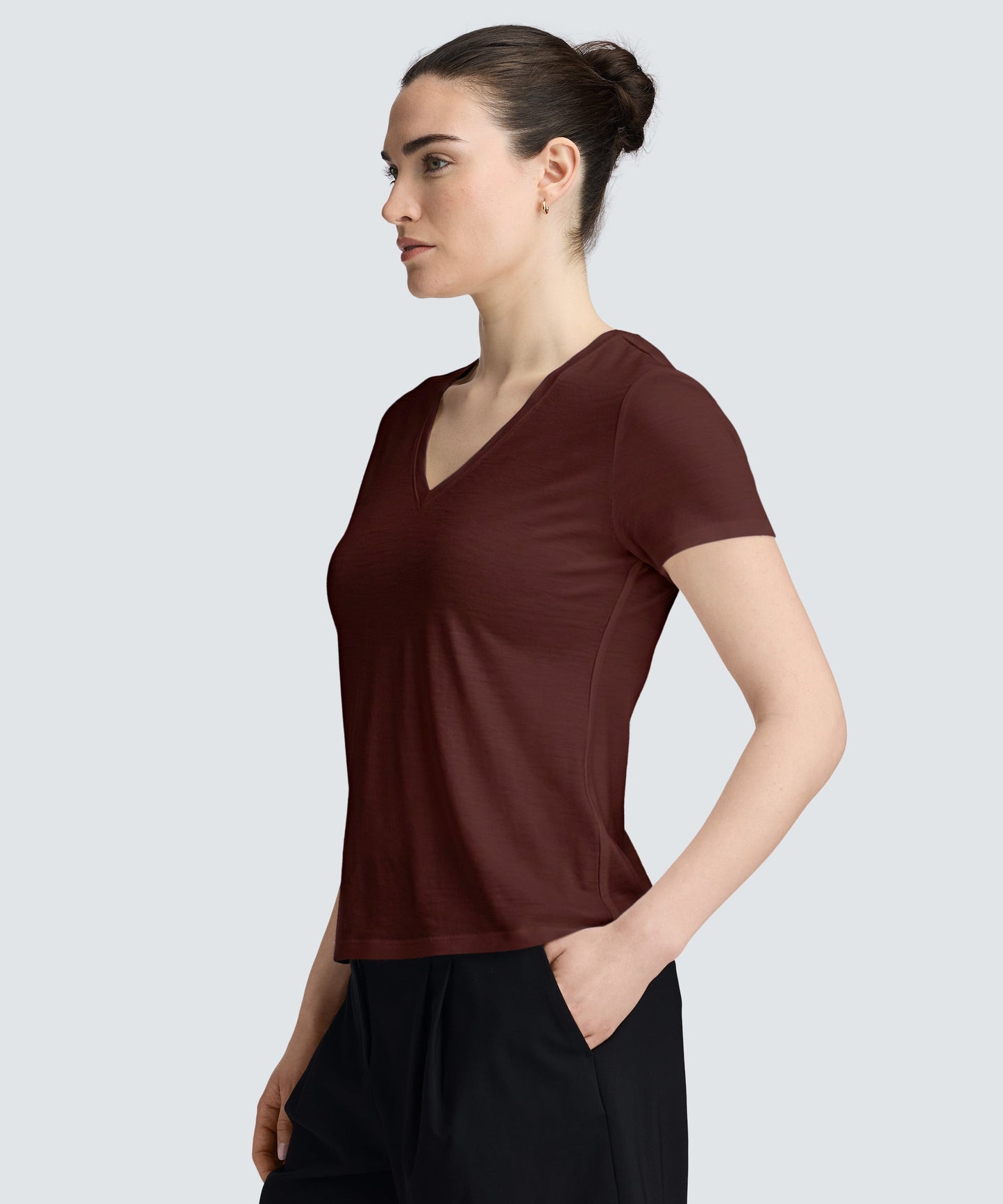 Women's Merino V-Neck T-Shirt