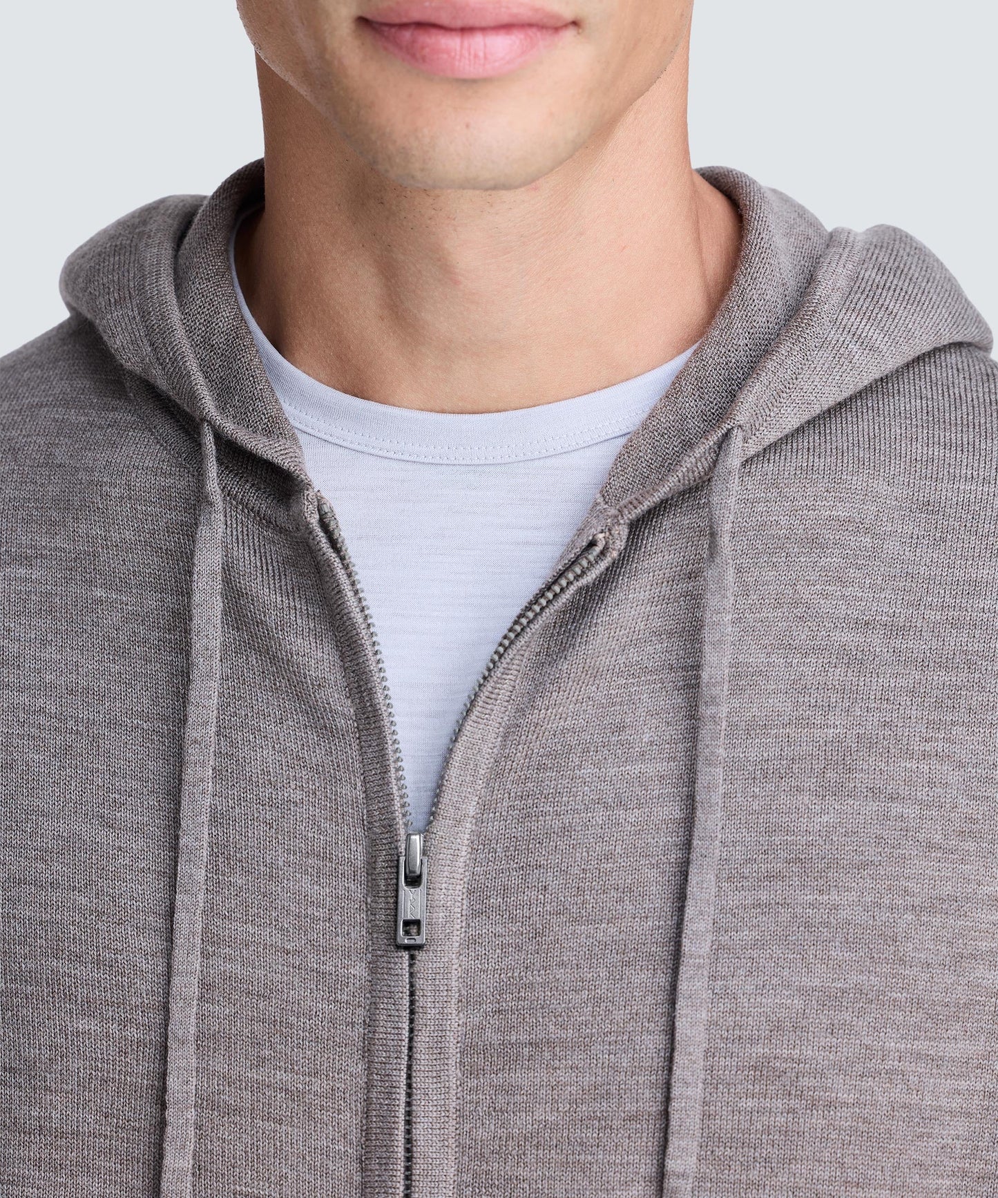 Men's Merino Knit Hoodie
