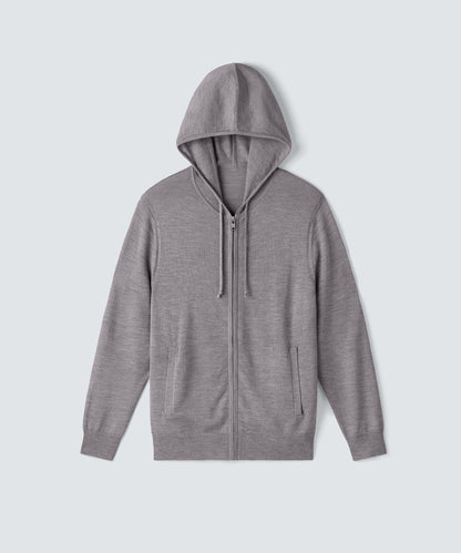 Men's Merino Knit Hoodie