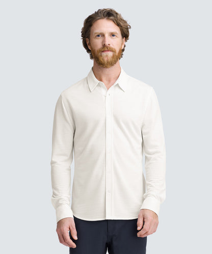 Men's Merino Button-Up