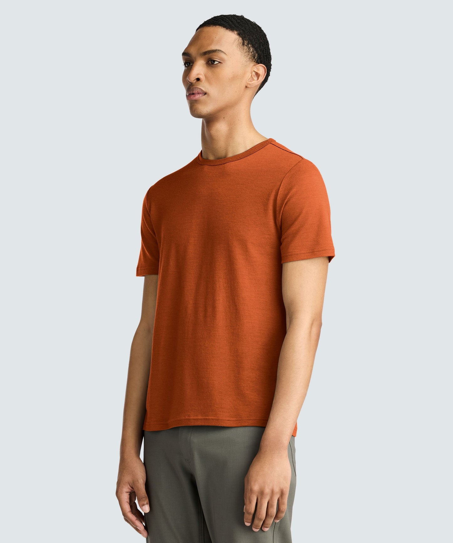 Men's Merino Crew Neck T-Shirt