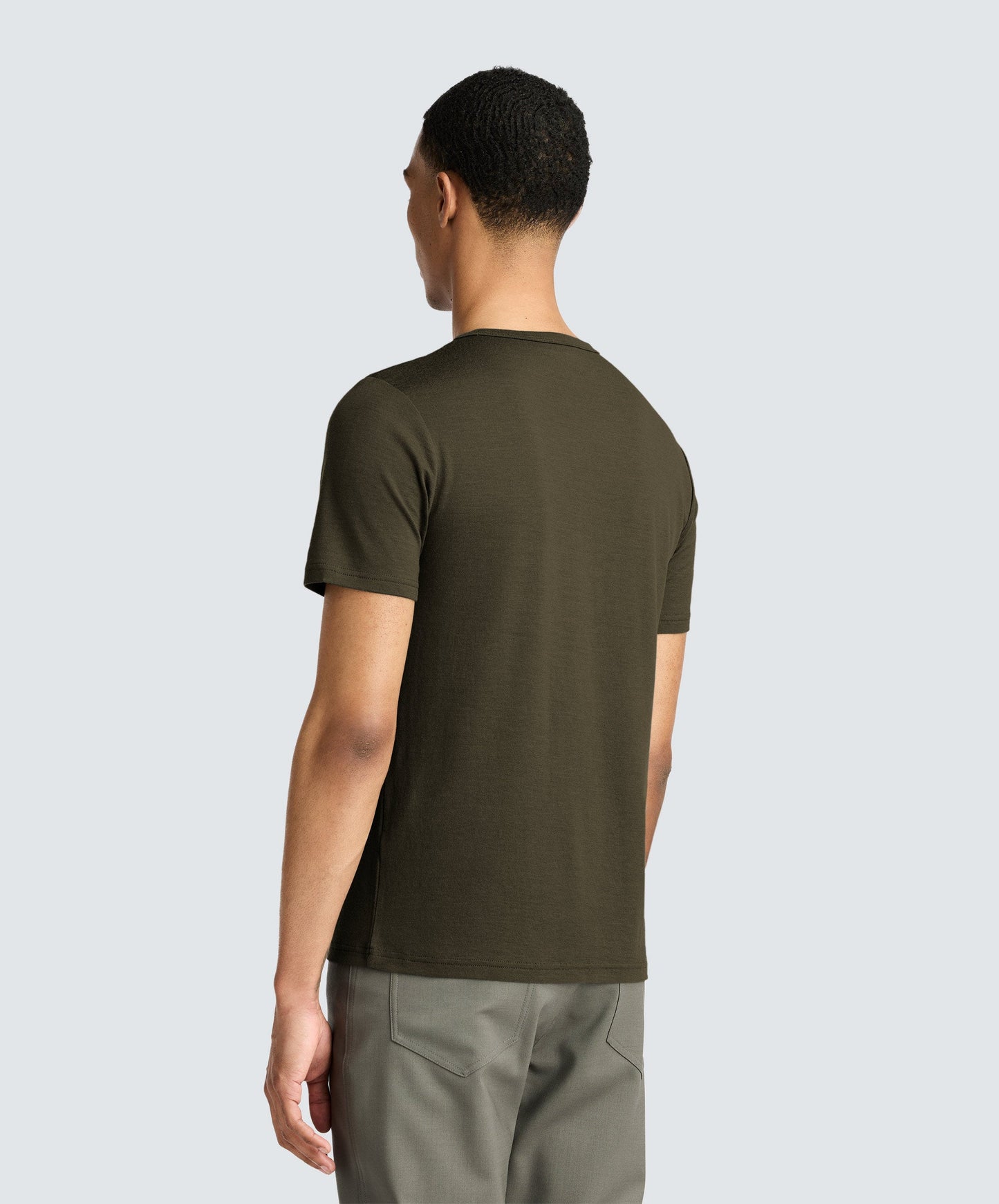 Men's Merino Crew Neck T-Shirt