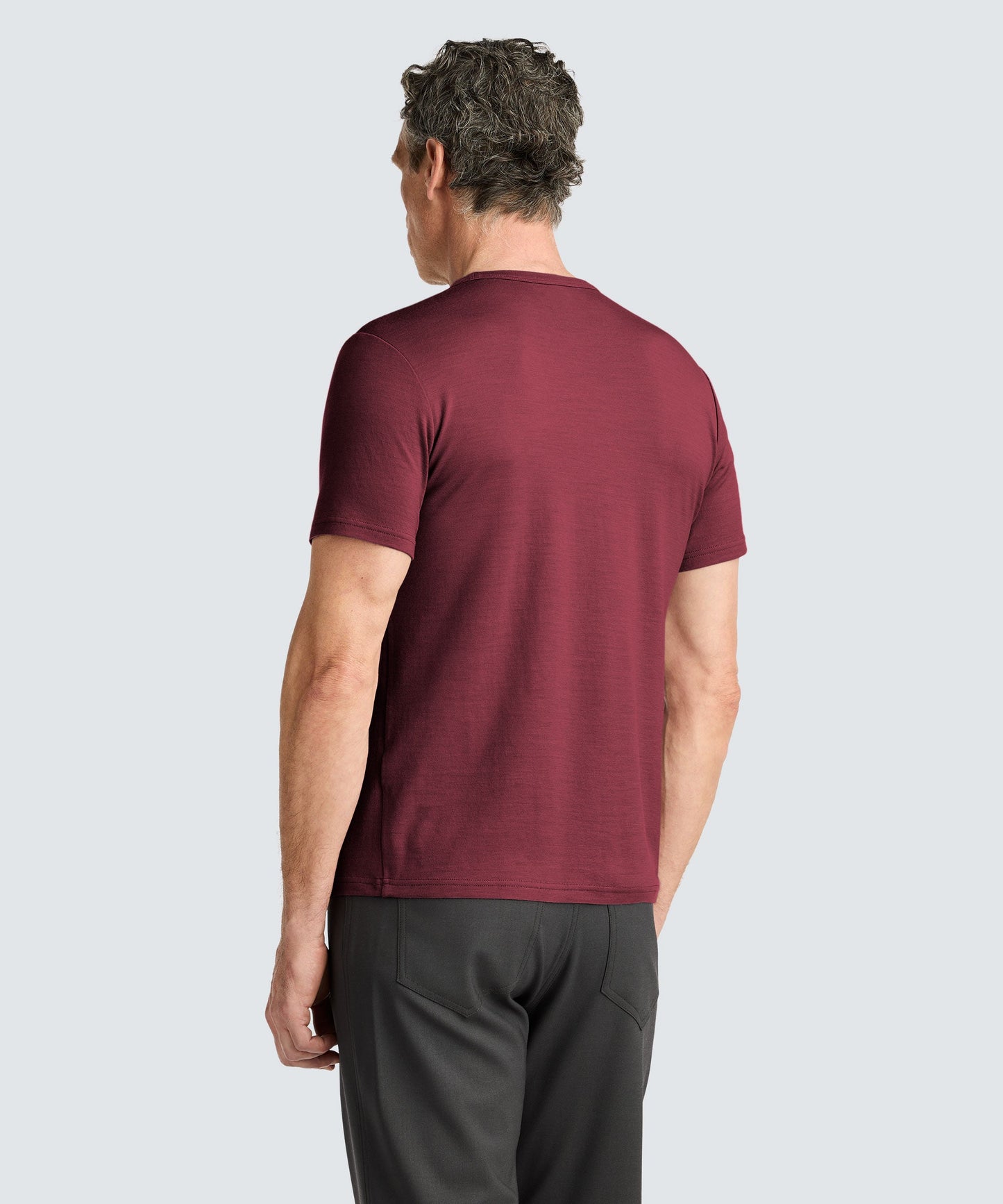 Men's Merino Crew Neck T-Shirt