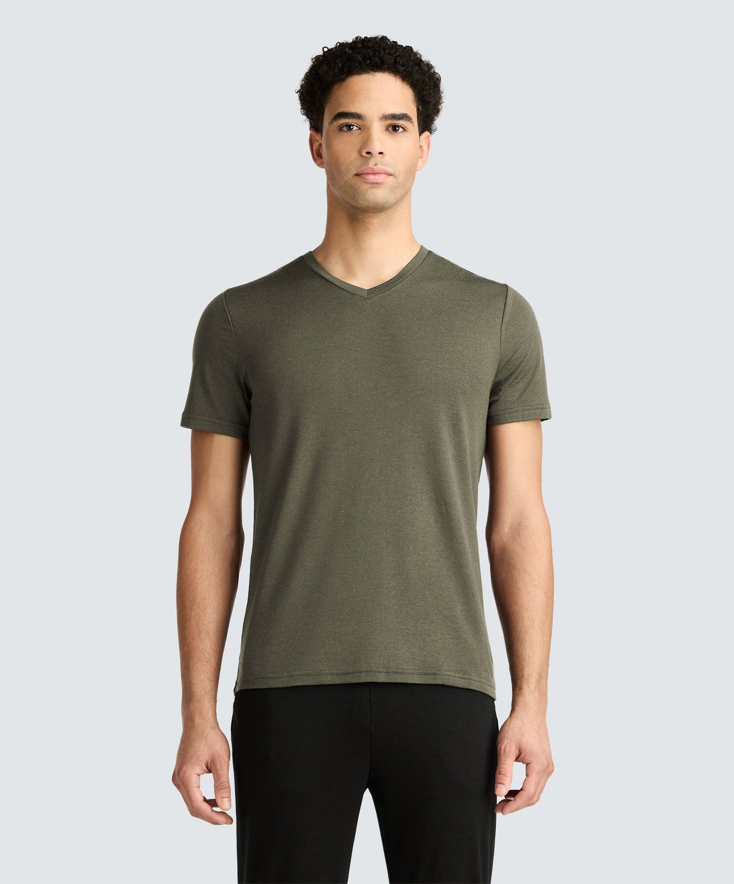 Men's Tall Merino Crew Neck T-Shirt