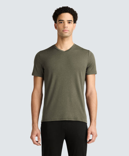 Men's Tall Merino Crew Neck T-Shirt